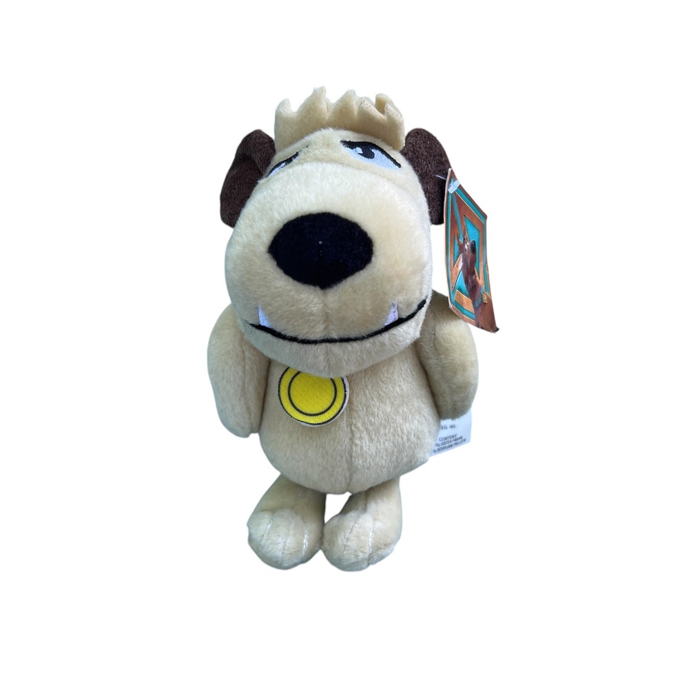 Basic Fun SCOOB! "Muttley" Plush Dog 7"‎ Stuffed Animal Toy 2019 Movie NWT